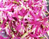紅芯大根のなます（酢の物)作り方2写真