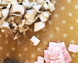 柚子胡椒好きさんへ!柚子きのこの焼き飯作り方1写真
