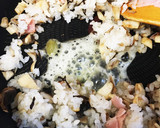 柚子胡椒好きさんへ！柚子きのこの焼き飯作り方6写真