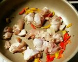 柔らかい☆パプリカと鶏もも肉炒め ♡作り方5写真