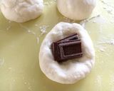 発酵1分！時短パン★チョコ入り白パン作り方6写真