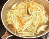 学校給食の味！家庭で簡単ワンタンスープ♡作り方3写真