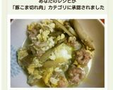 簡単！豚肉切り落としDE肉団子の柳川風♪作り方11写真