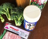 ブロッコリーベーコン簡単パスタ作り方1写真