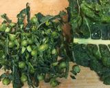 簡単ケールの野菜炒め作り方1写真