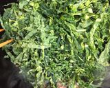 簡単ケールの野菜炒め作り方6写真