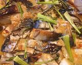ごま油香る☆鯖のぎゅうぎゅう焼き作り方7写真