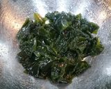 シナチクとわかめの梅和え作り方2写真