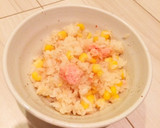 簡単混ぜるだけ！明太とうもろこしご飯♡作り方4写真