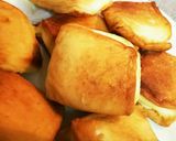 簡単＊チーズ入りはんぺんのカレー衣焼き作り方5写真
