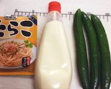 たらこパスタソースで簡単☆たらこキュウリ作り方1写真