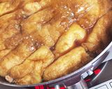 白米に合う合う☆ひき肉巻きいなりの甘辛煮作り方19写真