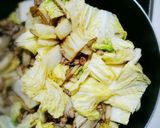 簡単◎白菜、ごぼう、ひき肉の甘辛煮作り方5写真
