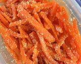 お弁当の彩に♬即席にんじんの和え物作り方3写真