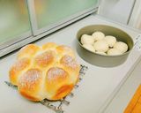 HBで!練乳入り♡ふわふわパン生地作り方7写真