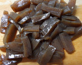 鶏むね肉とチンゲン菜 ごぼう蒟蒻の煮物♪作り方5写真