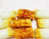 ♡チーズ入りちくわの磯部揚げ♡作り方1写真