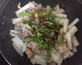 豚肉と大根のオイスタージンジャー炒め！作り方4写真