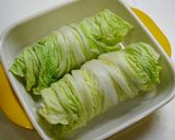 レンジで簡単！銀鮭ロール白菜作り方2写真