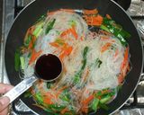 春雨炒め♪簡単ひき肉と野菜の白ゴマ風味作り方9写真