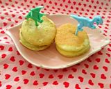 白玉粉入りのもちもちミニどら焼き作り方11写真