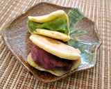 白玉粉入りのもちもちミニどら焼き作り方10写真