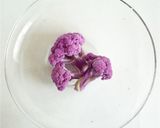 紫カリフラワーのピクルス作り方1写真
