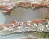 カリカリ⭐︎パン耳の豚肉まきまき作り方1写真