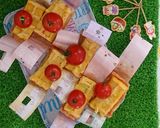 オムライス ☆ ケーキ 片手でパクリ作り方21写真
