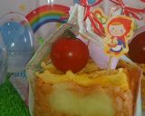 オムライス ☆ ケーキ 片手でパクリ作り方23写真