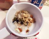 朝食・おやつ◎滋養たっぷり、甘いミルク粥作り方3写真