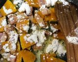 スモークサーモンのかぼちゃクリームパスタ作り方3写真