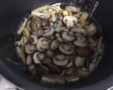 ごま油香る♪マッシュルームの炊き込みご飯作り方6写真
