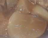 大根と豚肉の煮物作り方3写真