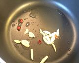 青菜の炒めもの　豆苗作り方1写真
