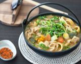 カラダぽかぽか！豆苗入りほうとう作り方7写真