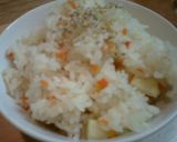 まこもたけの炊き込みご飯作り方5写真