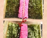 節分に♡赤鬼さんのデコ巻き寿司♡恵方巻作り方7写真