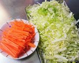 小麦粉不要☆野菜を食べるお好み焼き♪作り方1写真