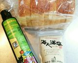 食材に拘り！オリーブオイルと塩のつけパン作り方1写真