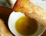 食材に拘り！オリーブオイルと塩のつけパン作り方4写真