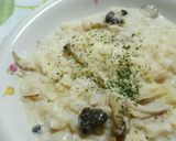 キノコのチーズスープ作り方8写真