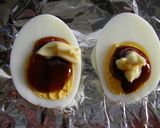 お弁当に★お好み焼き風ゆで卵作り方3写真