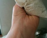 簡単ビニール袋で胡桃入りスノーボール作り方3写真
