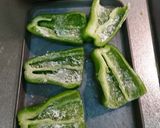 ピーマンのササミひき肉詰め作り方2写真