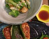 ピーマンのササミひき肉詰め作り方6写真