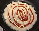 かんたん☆もちピザ作り方4写真