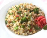春が香る菜の花とツナのコク旨炒飯作り方9写真