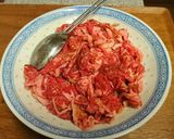 牛肉といんげん炒め…決め手はケチャップ☆作り方1写真