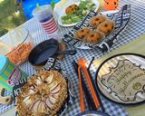カフェ風アップルベイクドチーズケーキ作り方8写真